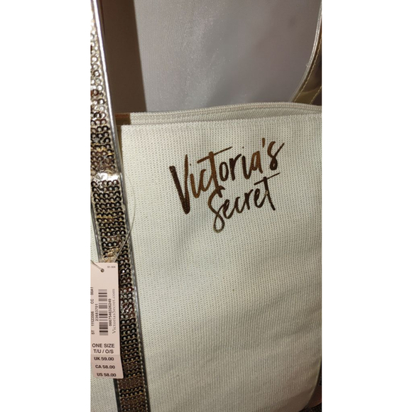 Victoria's Secret Sequined Tote NWT - Picture 1 of 15